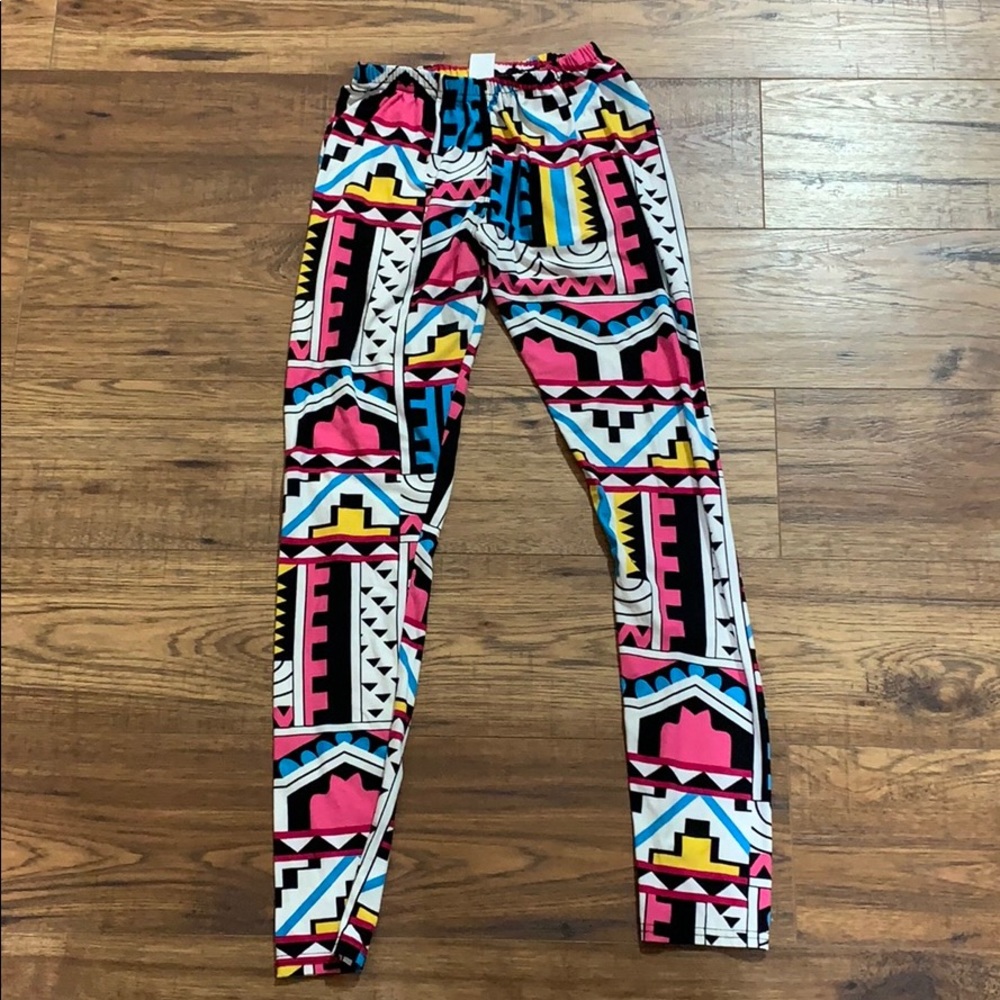 Aztec leggings
